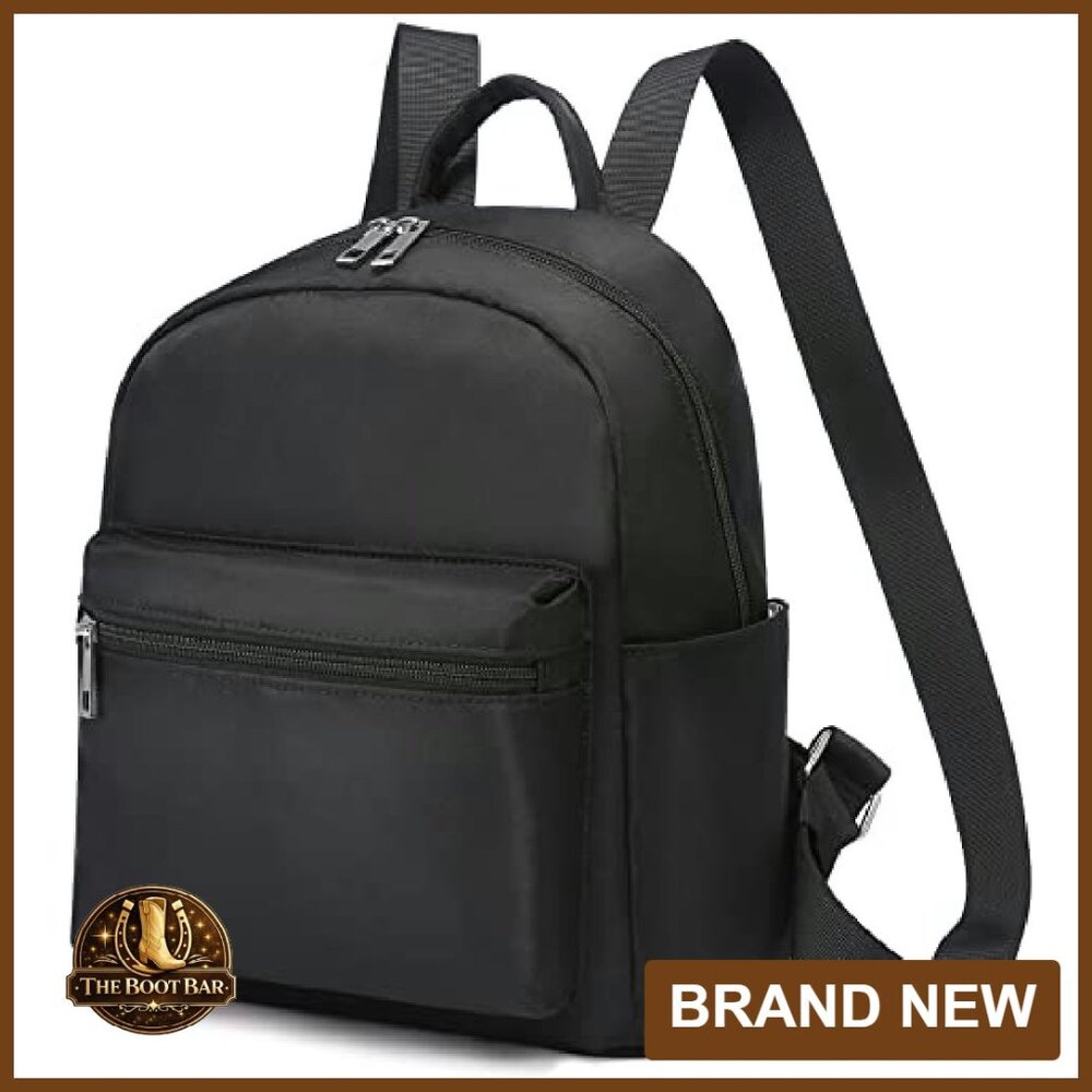 Mini Waterproof Nylon Backpack with Multiple Pock… - image 2